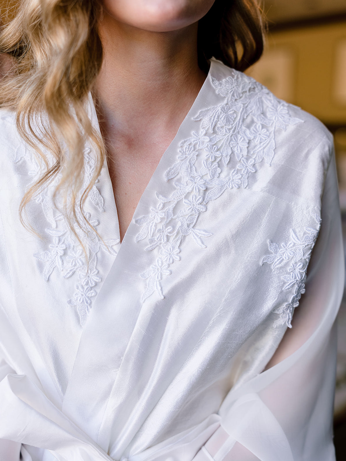 Signature Stunning Getting Ready Bridal Robe (as seen on Tik Tok)